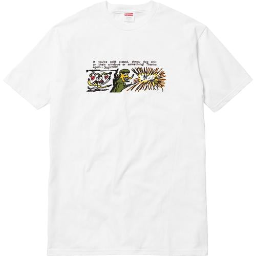 Supreme Dog Shit Tee for fall winter 17 season