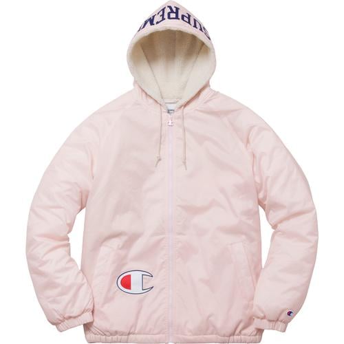 Details on Supreme Champion Sherpa Lined Hooded Jacket None from fall winter
                                                    2017 (Price is $210)