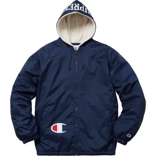 Details on Supreme Champion Sherpa Lined Hooded Jacket None from fall winter
                                                    2017 (Price is $210)