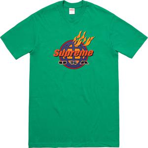 supreme fire tee