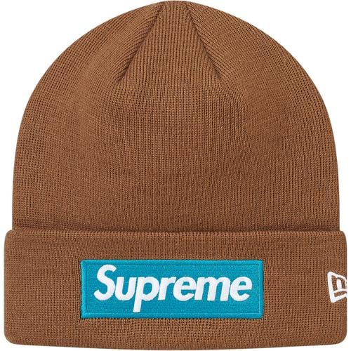 Supreme New Era Box Logo Beanie (FW17) Heather Grey - FW17 - US