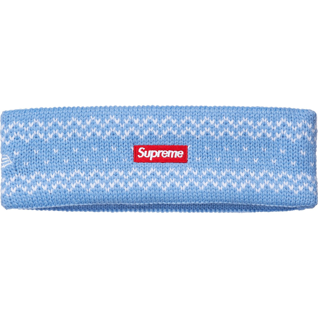 SUPREME New Era® Sequin Arc Logo Headband & Big Logo