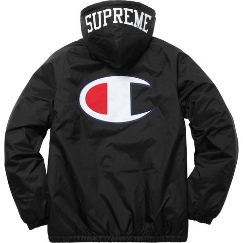 Details on Supreme Champion Sherpa Lined Hooded Jacket None from fall winter
                                                    2017 (Price is $210)