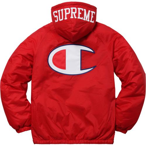 Details on Supreme Champion Sherpa Lined Hooded Jacket None from fall winter
                                                    2017 (Price is $210)