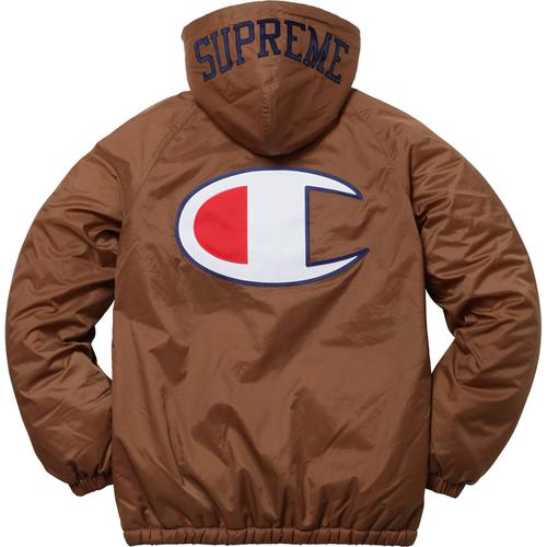 Details on Supreme Champion Sherpa Lined Hooded Jacket None from fall winter
                                                    2017 (Price is $210)