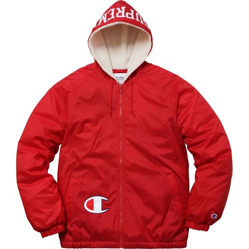 Supreme Supreme Champion Sherpa Lined Hooded Jacket (FW17) - $210