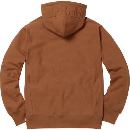 Supreme Embossed Logo Hooded Sweatshirt (FW17) - $158
