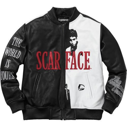 Details on Scarface™ Embroidered Leather Jacket None from fall winter
                                                    2017 (Price is $898)