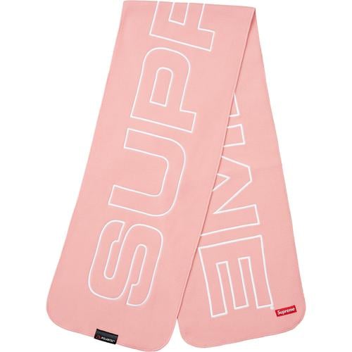 Polartec Logo Scarf - fall winter 2017 - Supreme