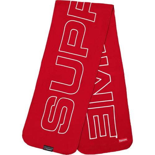 Polartec Logo Scarf - fall winter 2017 - Supreme