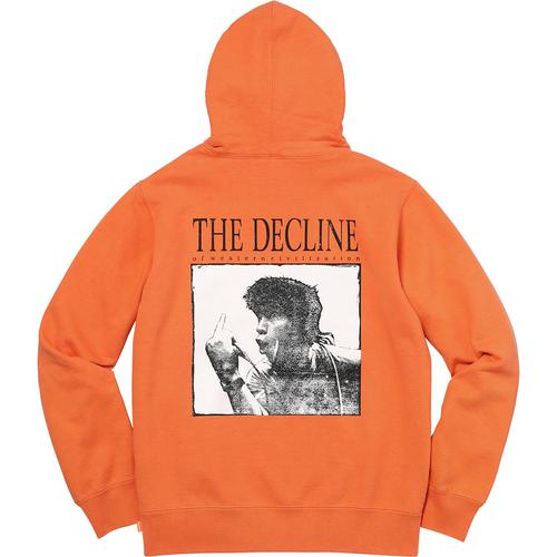Supreme Decline Hooded Sweatshirt (FW17) - $158