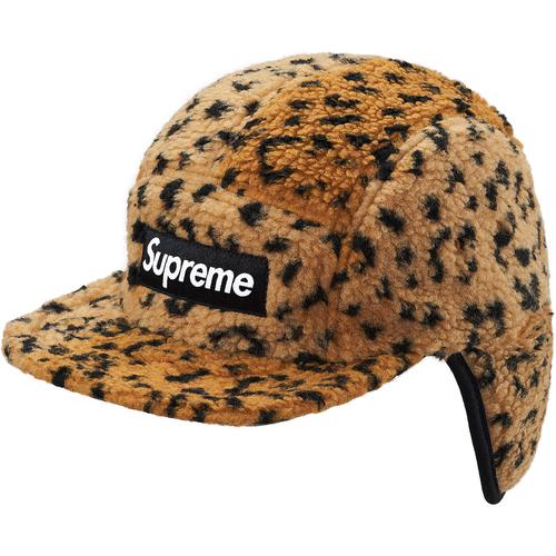 Details on Leopard Polar Fleece Earflap Camp Cap None from fall winter 2017 (Price is $58)