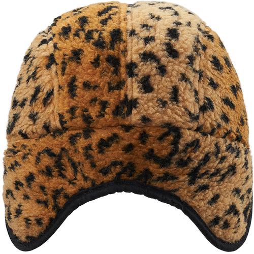 Details on Leopard Polar Fleece Earflap Camp Cap None from fall winter
                                                    2017 (Price is $58)