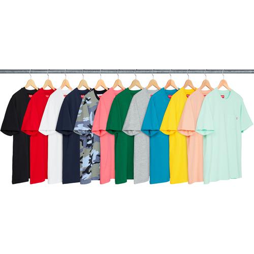 Supreme Pocket Tee Pt.1 releasing on Week 1 for spring summer 2018