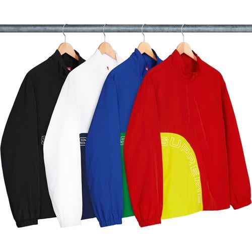 Supreme Corner Arc Half Zip Pullover for spring summer 18 season