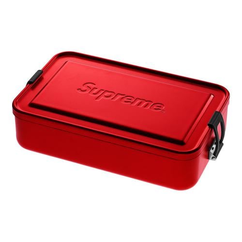 Details on Supreme SIGG™ Large Metal Box Plus  from spring summer 2018 (Price is $46)
