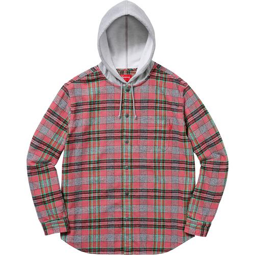 Details on Hooded Plaid Flannel Shirt None from spring summer 2018 (Price is $128)