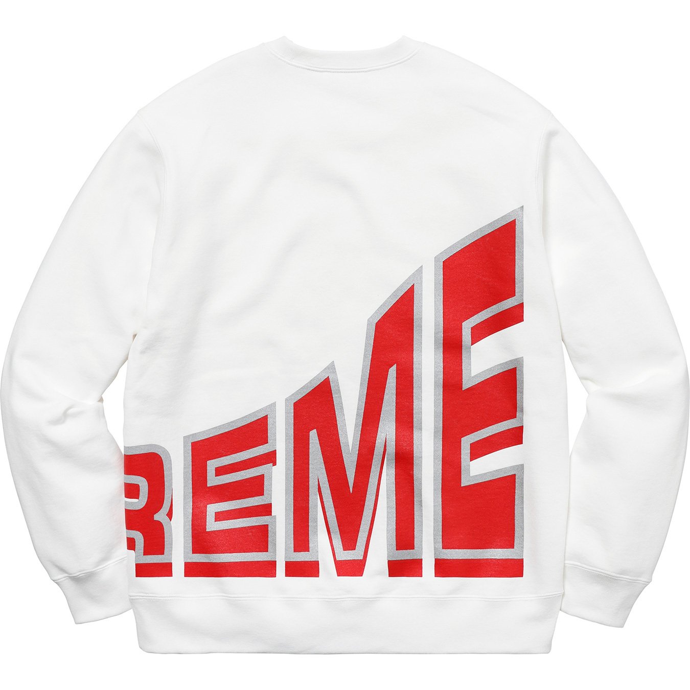 Supreme Side Arc Crewneck in Light Pine — the curated goods