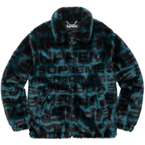 Supreme Faux Fur Repeater Bomber (SS18) - $398