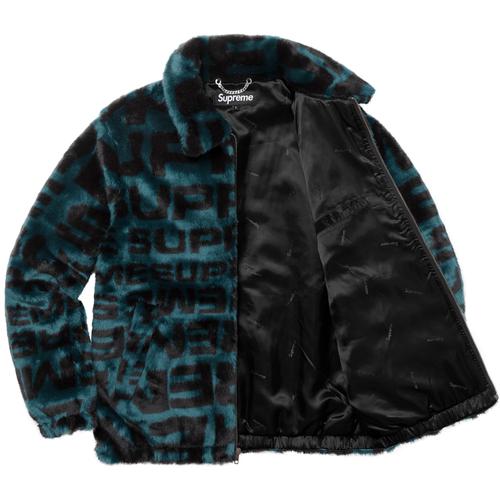 Details on Faux Fur Repeater Bomber None from spring summer
                                                    2018 (Price is $398)