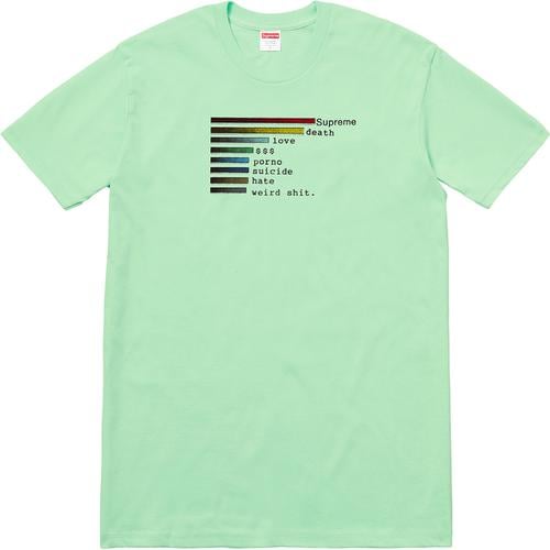 Details on Chart Tee None from spring summer
                                                    2018 (Price is $36)