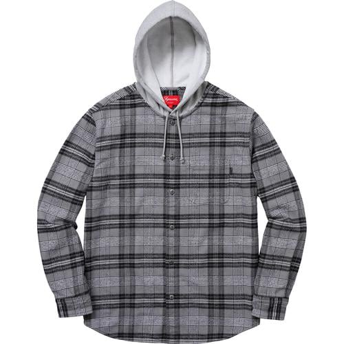 Supreme Hooded Plaid Flannel Shirt (SS18) - $128