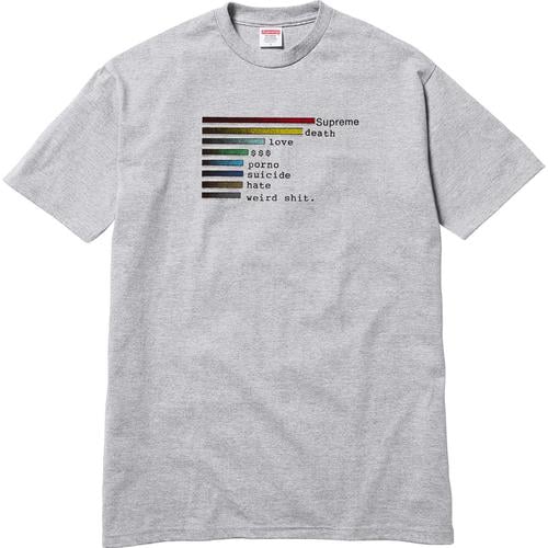 Details on Chart Tee None from spring summer
                                                    2018 (Price is $36)