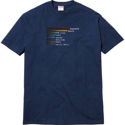 Details on Chart Tee None from spring summer
                                                    2018 (Price is $36)