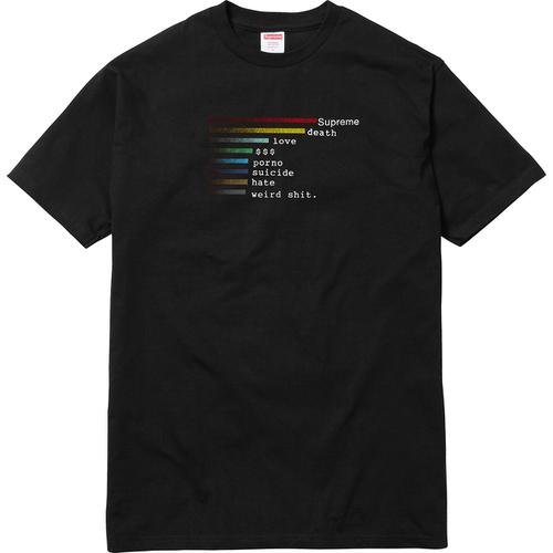 Details on Chart Tee None from spring summer 2018 (Price is $36)