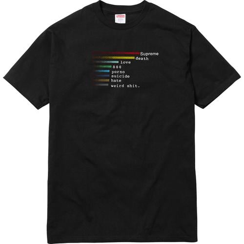 Details on Chart Tee None from spring summer
                                                    2018 (Price is $36)