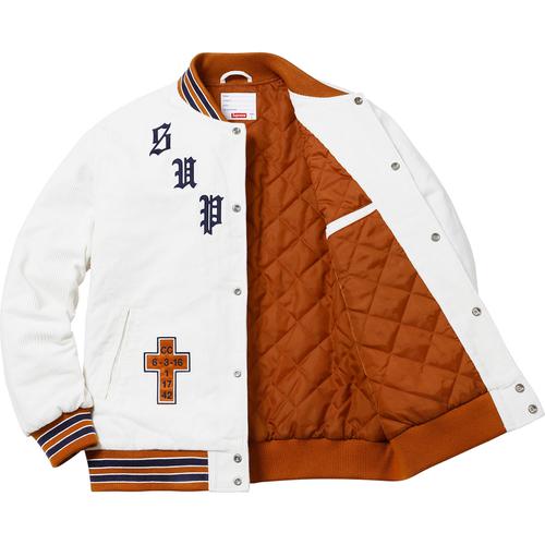 Details on Old English Corduroy Varsity Jacket None from spring summer
                                                    2018 (Price is $198)