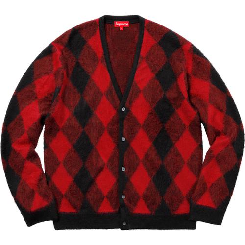 Supreme Brushed Argyle Cardigan (SS18) - $158