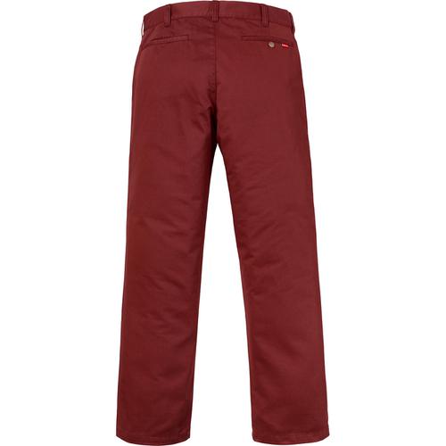 Details on Work Pant None from spring summer
                                                    2018 (Price is $118)