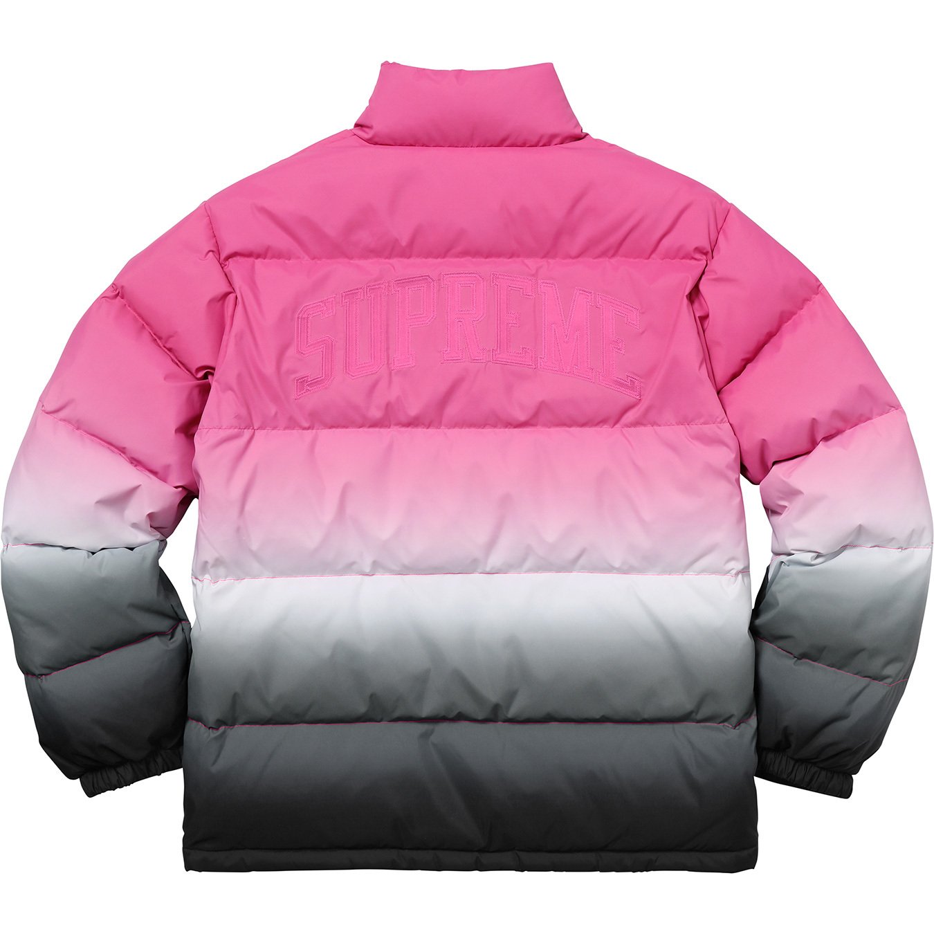 シュプリームsupreme gradient puffy jacket/M