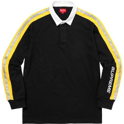 Details on Reflective Sleeve Stripe Rugby None from spring summer
                                                    2018 (Price is $128)