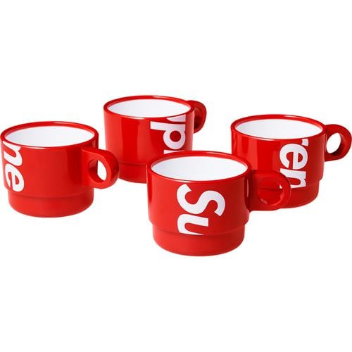 Supreme - 18SS Supreme Stacking Cups Set of 4マグカップの+stbp.com.br