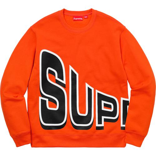 Supreme Side Arc Crewneck (SS18) - $138