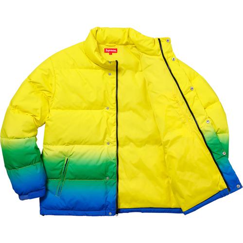Details on Gradient Puffy Jacket None from spring summer
                                                    2018 (Price is $328)