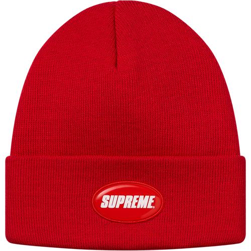 Details on Rubber Patch Beanie None from spring summer 2018 (Price is $32)