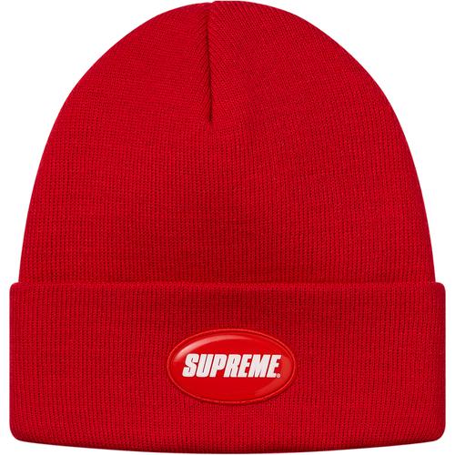 Rubber Patch Beanie - spring summer 2018 - Supreme