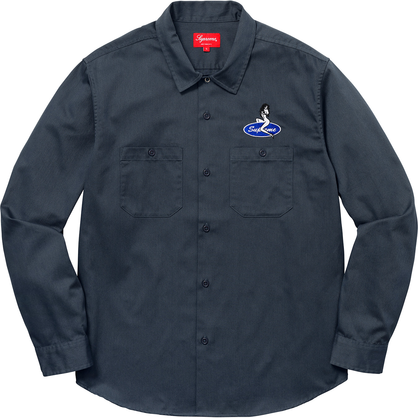 Pin Up Work Shirt - spring summer 2018 - Supreme