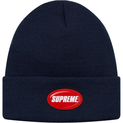 Details on Rubber Patch Beanie None from spring summer
                                                    2018 (Price is $32)