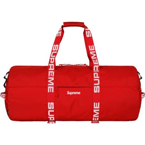 SUPREME LARGE DUFFLE BAG SS18 BLACK