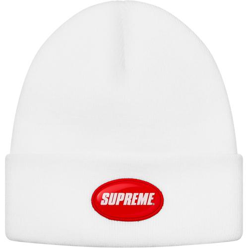 Details on Rubber Patch Beanie None from spring summer
                                                    2018 (Price is $32)