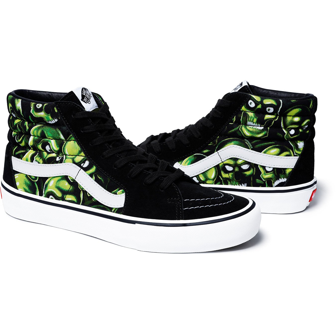 skull supreme vans