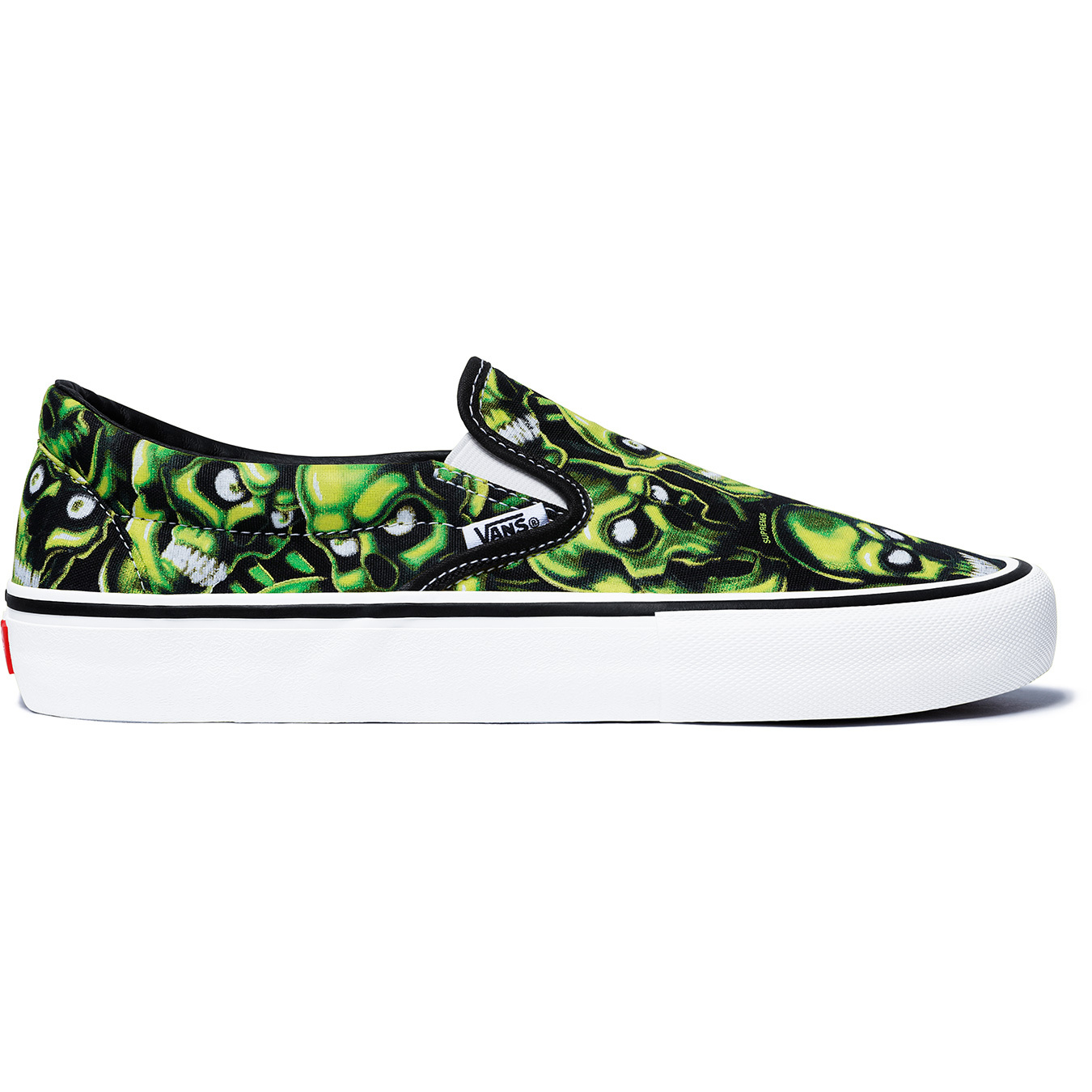 vans slip on x supreme