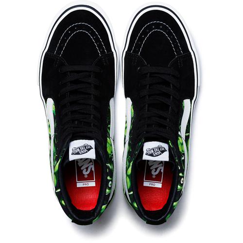 Details on Supreme Vans Skull Pile Sk8-Hi None from spring summer
                                                    2018 (Price is $110)