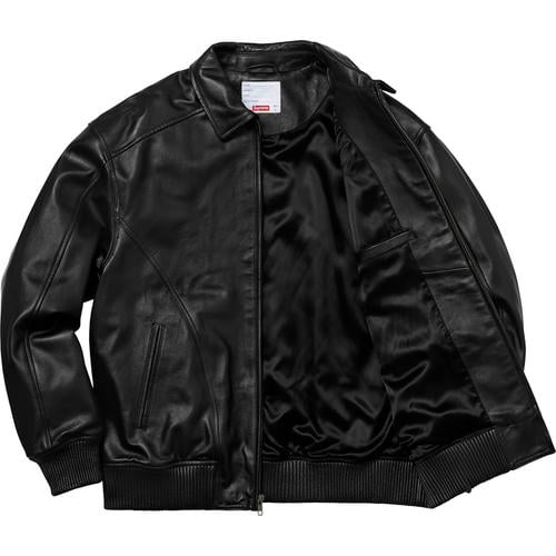 Supreme Studded Arc Logo Leather Jacket (SS18) - $698