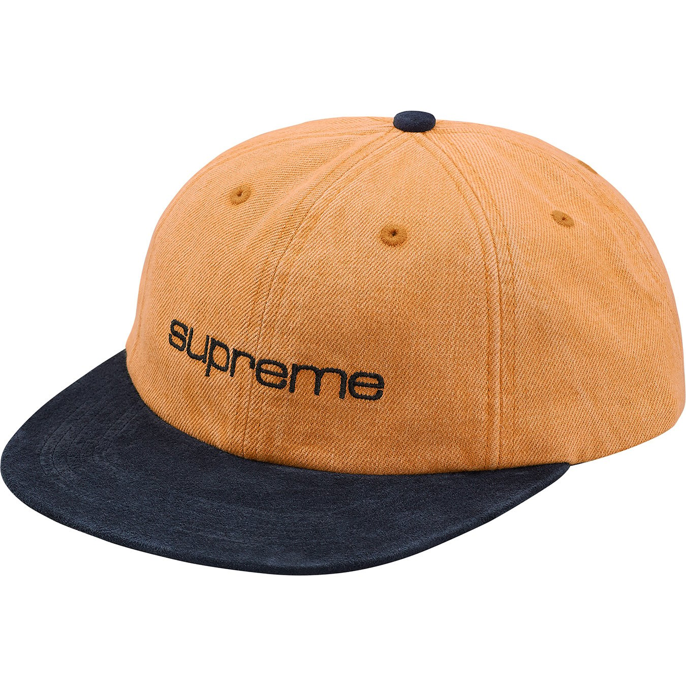 Denim Suede Compact Logo 6-Panel - spring summer 2018 - Supreme