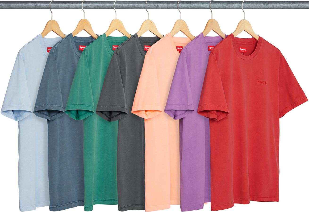 Overdyed Tee - spring summer 2018 - Supreme